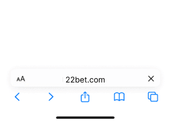 Visit the official website of 22bet Casino