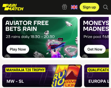 Visit Parimatch’s official website