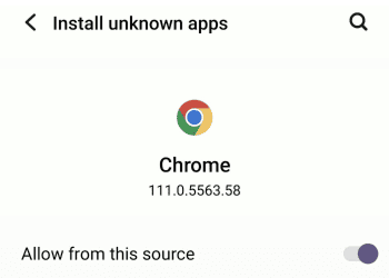 Check your device’s settings